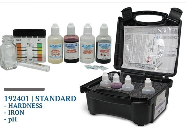 Spectrum Hardness, Iron & pH Test Kit - 192401 | Water Test Kits & Meters | qualitywaterforless.com