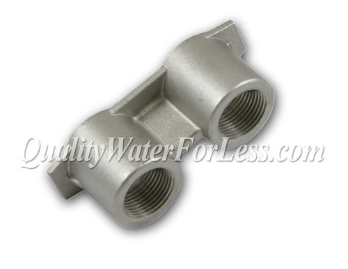 Fleck Yoke Assembly, 1" Stainless Steel - 41026-01 | Parts & Accessories | qualitywaterforless.com