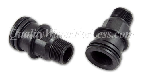 Connector Assembly, 3/4" MNPT Noryl w/O-Ring (2-Pack) - 42414-01 | Parts & Accessories | qualitywaterforless.com