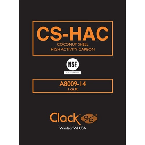 Clack CS-HAC Coconut Shell Carbon 12x40 – qualitywaterforless.com