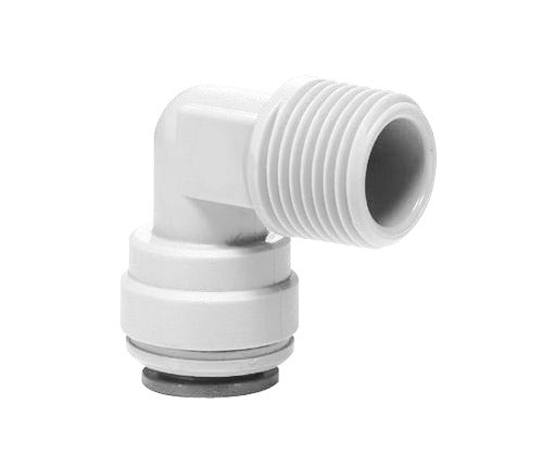 Fixed Elbow Check Valve, 1/4" TUBE x 1/8" MNPT - HDF-ECV0402 | Reverse Osmosis | qualitywaterforless.com