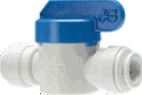 John Guest - 1/4" Inline Union Ball Valve | Reverse Osmosis | qualitywaterforless.com