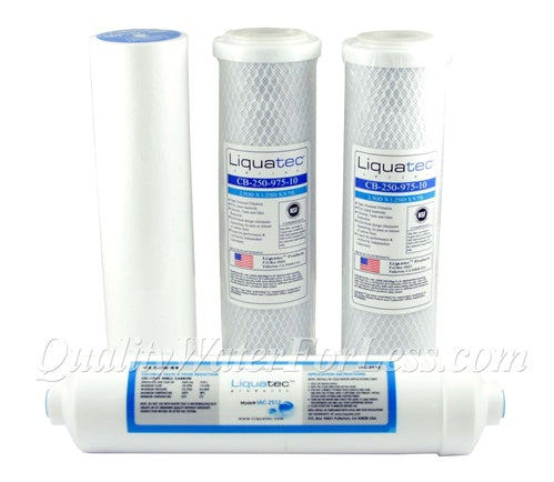 4-Filter Pack (High Flow) | Reverse Osmosis | qualitywaterforless.com