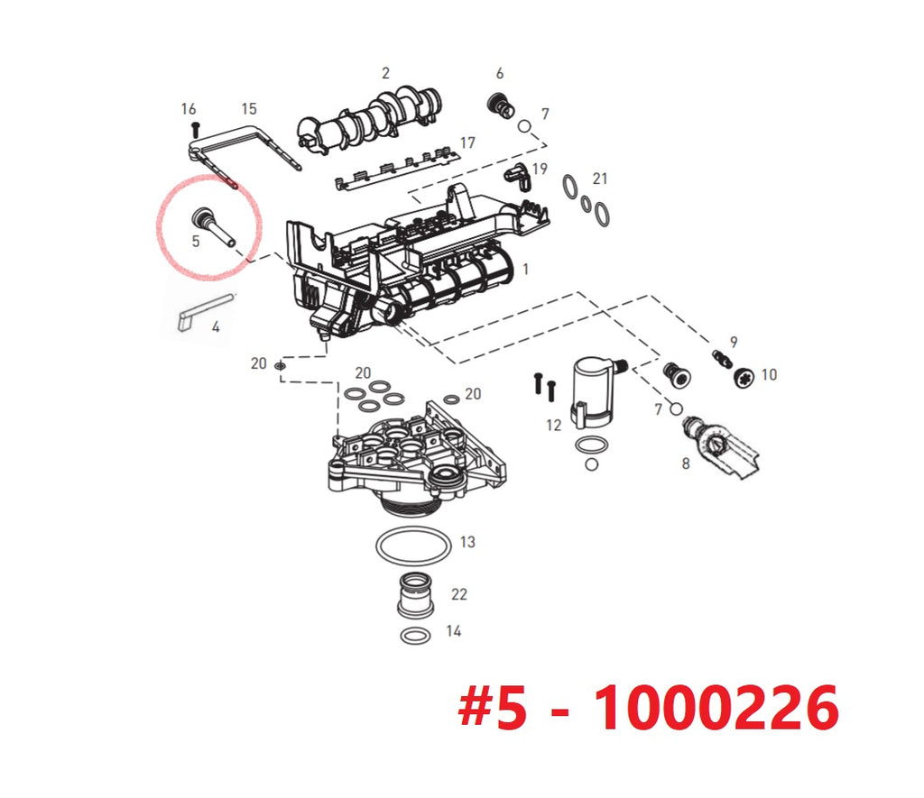 Autotrol Screen Cap Assembly - 1000226 | Parts & Accessories | qualitywaterforless.com