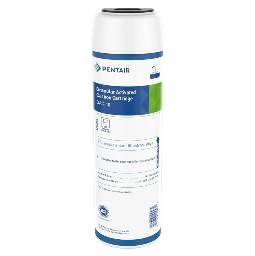 Pentek GAC-10 Granular Activated Carbon Filter, 155109-43