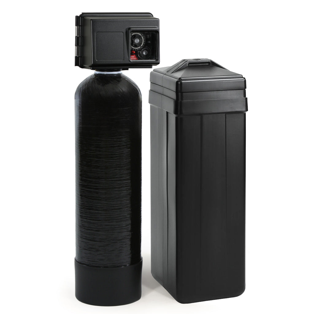 Space Saver Fleck 2510 Meter Water Softener - 32,000 Grain Capacity