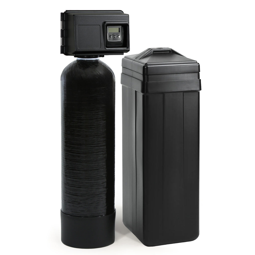 Space Saver Fleck 2510SXT Meter Water Softener - 32,000 Grain Capacity