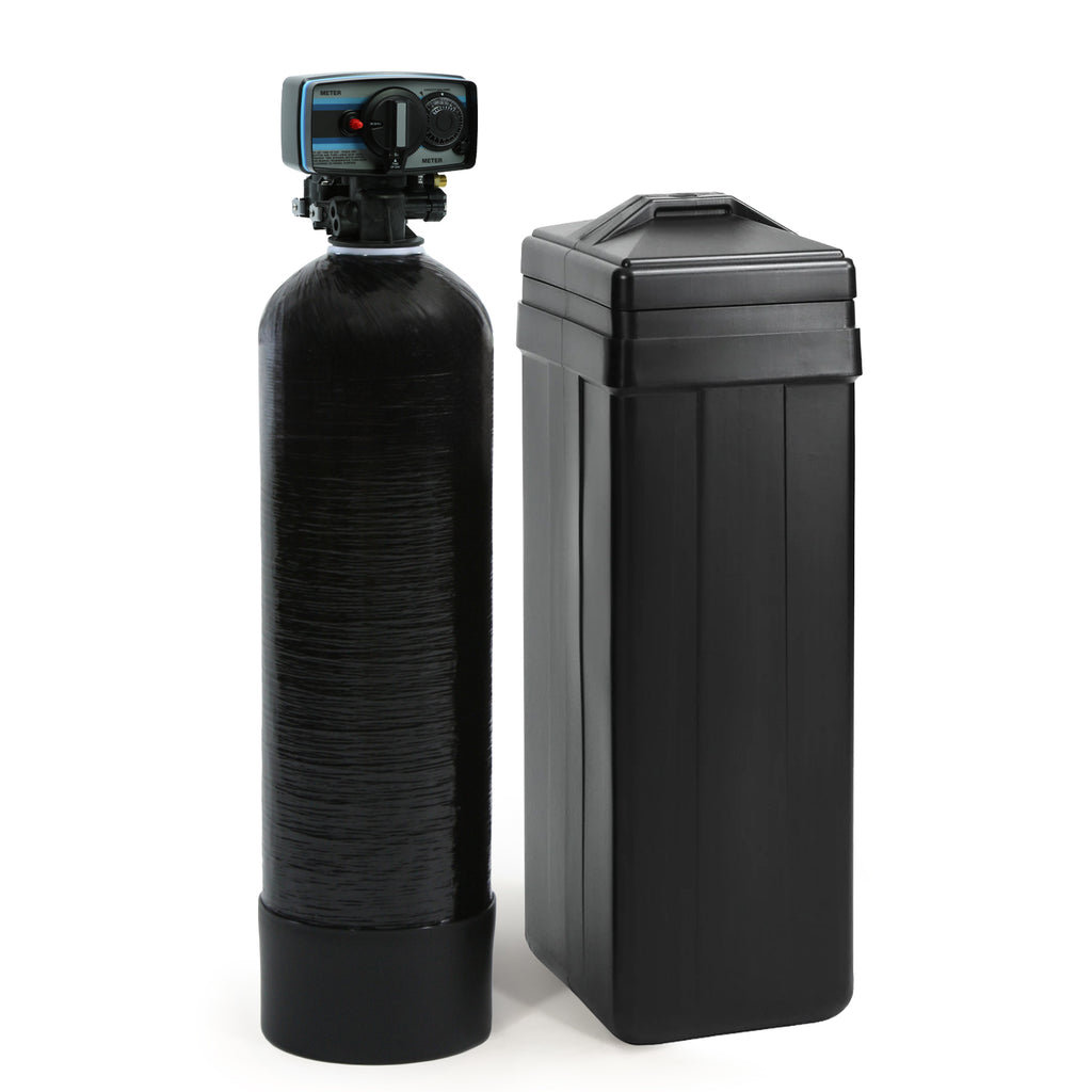 Space Saver Fleck 5600 Meter Water Softener - 32,000 Grain Capacity