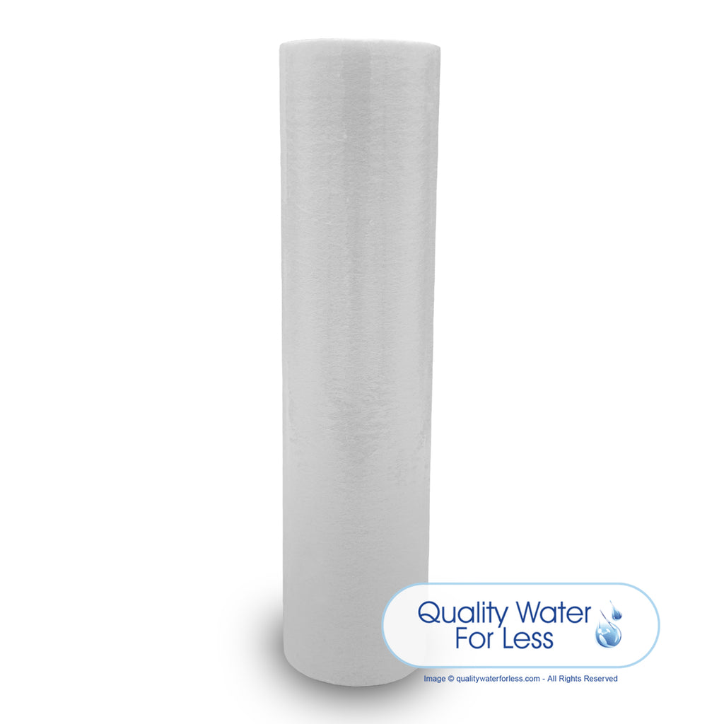 5-Micron Spun PRE Filter, 2.5" x 10" | Reverse Osmosis | qualitywaterforless.com