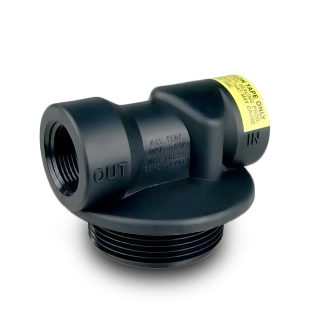 Clack Inline Filters Carbon Filter 1.5 Cu Ft & CLACK In/Out Head – qualitywaterforless.com