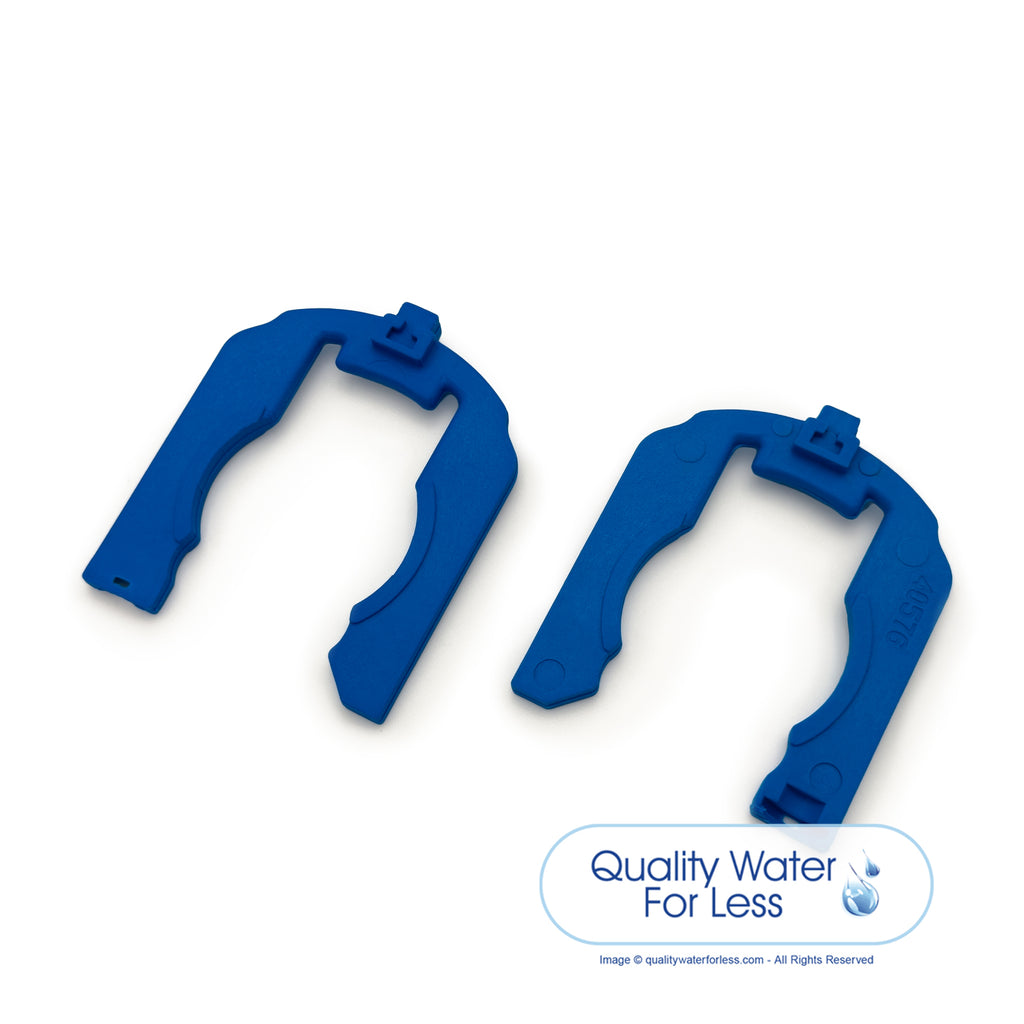 Fleck Clip, "H" Blue, Plastic (2-Pack) - 40576 | Parts & Accessories | qualitywaterforless.com