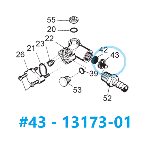 Fleck DLFC Retainer - 13173-01 | Parts & Accessories | qualitywaterforless.com