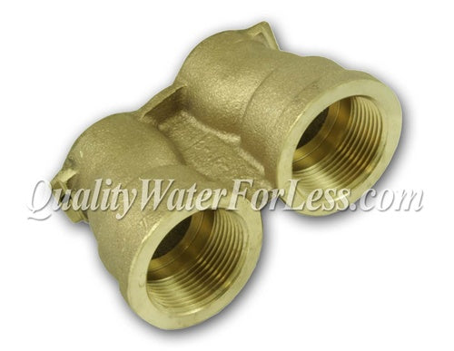 Fleck Yoke Assembly, 1-1/4" Brass - 40636 | Parts & Accessories | qualitywaterforless.com