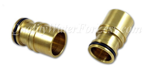 Connector Assembly, 1-1/4" x 1-1/2" Brass Sweat w/O-Ring (2-Pack) - 41243-01 | Parts & Accessories | qualitywaterforless.com