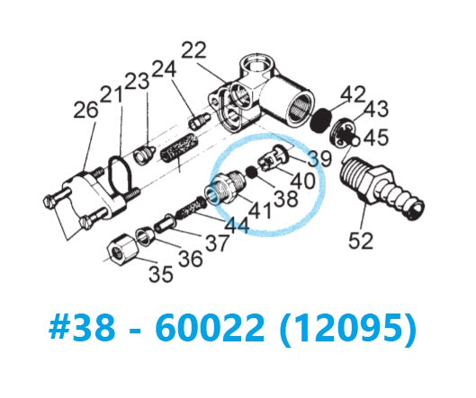 Fleck BLFC, .50 GPM , 5000/5600/9000 - 60022-50 | Parts & Accessories | qualitywaterforless.com