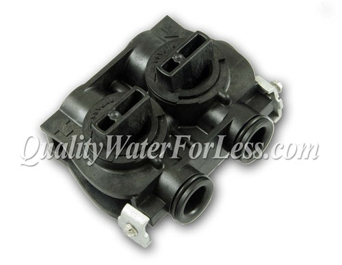 Fleck Bypass Valve Assembly, Noryl Plastic - 60049 | Parts & Accessories | qualitywaterforless.com