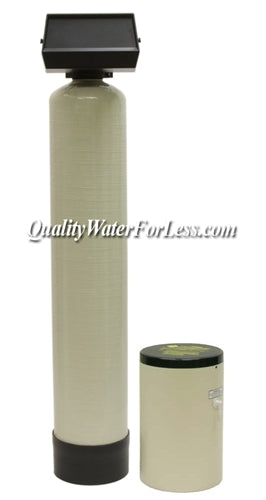 Greensand Filter 1.5 Cu Ft & Fleck 2510 Backwashing Valve | Iron/Sulfur Removal | qualitywaterforless.com