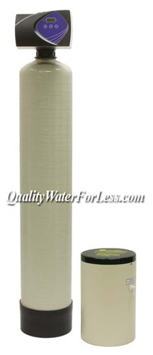 Greensand Filter 1.5 Cu Ft & Fleck 7000 Backwashing Valve | Iron/Sulfur Removal | qualitywaterforless.com