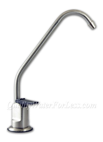Liquatec FCT Faucet - Brushed Stainless | Reverse Osmosis | qualitywaterforless.com