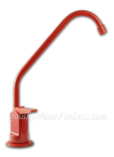Liquatec FCT Faucet - Red | Reverse Osmosis | qualitywaterforless.com
