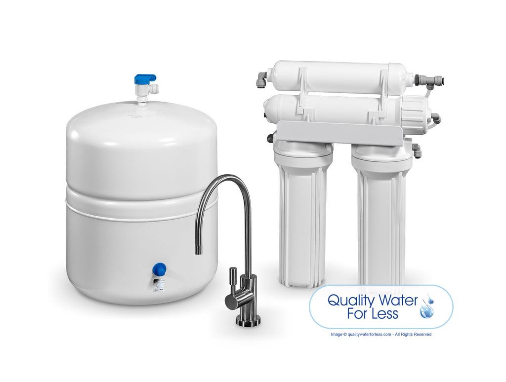 Reverse Osmosis System 4-Stage & TFC Membrane | Reverse Osmosis | qualitywaterforless.com