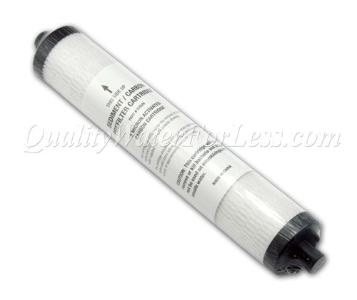 Microline 5 micron Sediment/Carbon Prefilter (S7028) | Reverse Osmosis | qualitywaterforless.com