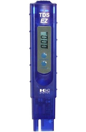 TDS Tester, 0-999 ppm, HM Digital - TDS-EZ | Water Test Kits & Meters | qualitywaterforless.com