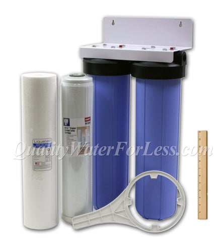 Whole House Sediment & KDF-55/GAC Chlorine Taste & Odor Kit ...